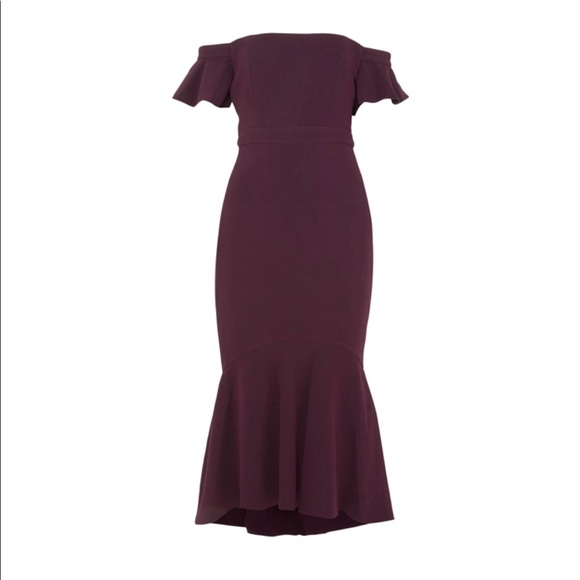 Rachel Zoe - Devin Dress - midi, off-the-shoulder - Picture 14 of 16